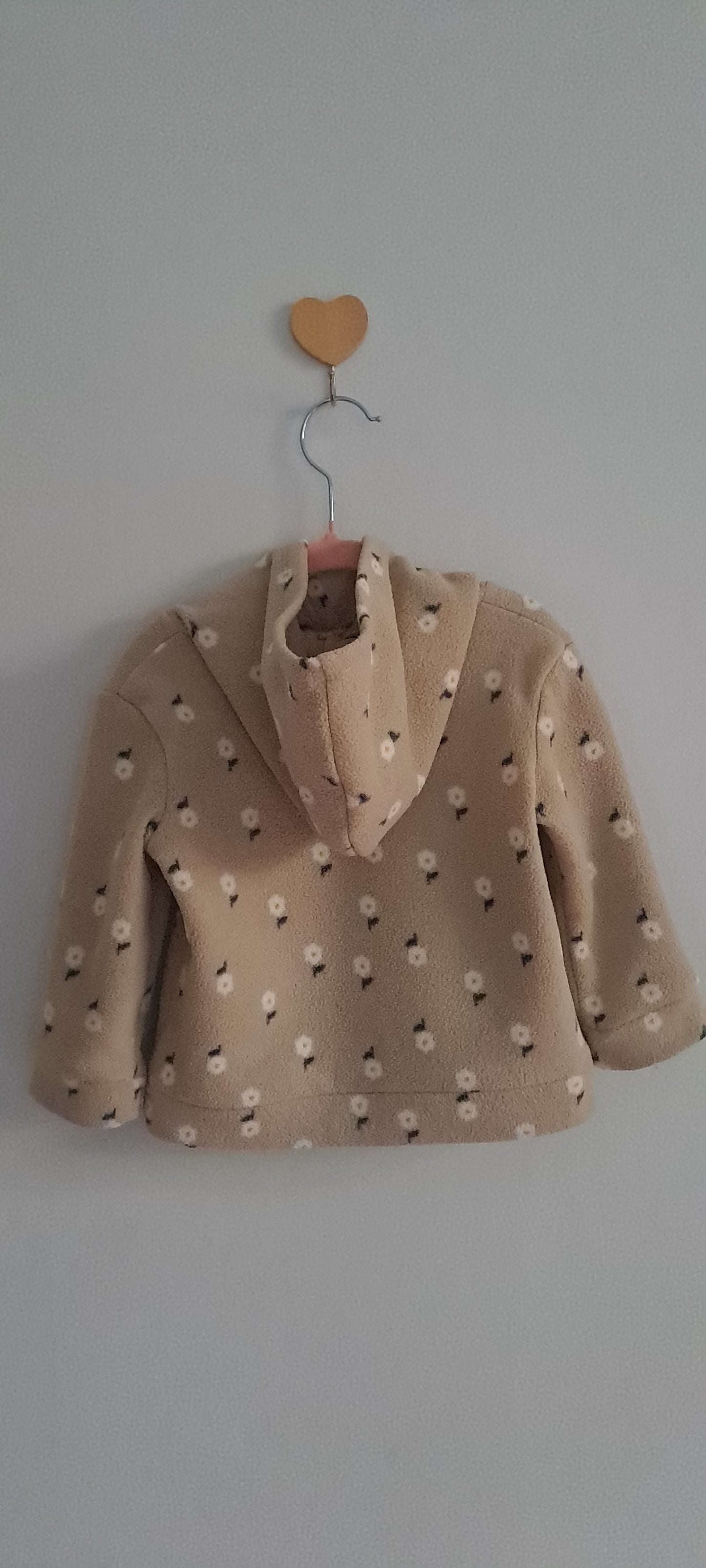 Woolworths Wooliesbabes Floral Fleece Hoodie 6-12 Months