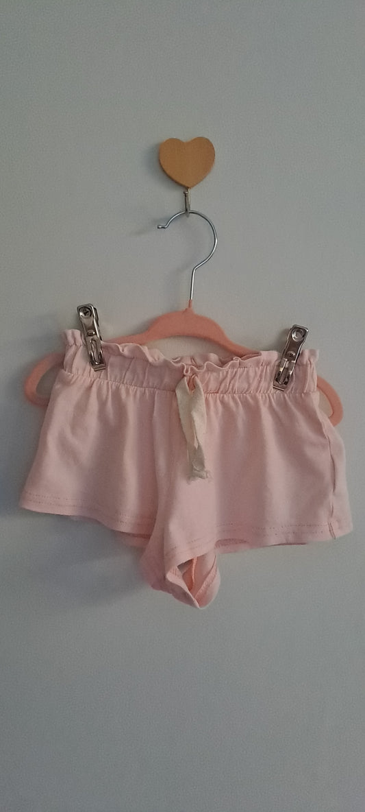 Real Kids Toddler Paperbag Waist Shorts Pastel Pink 2-3 Years