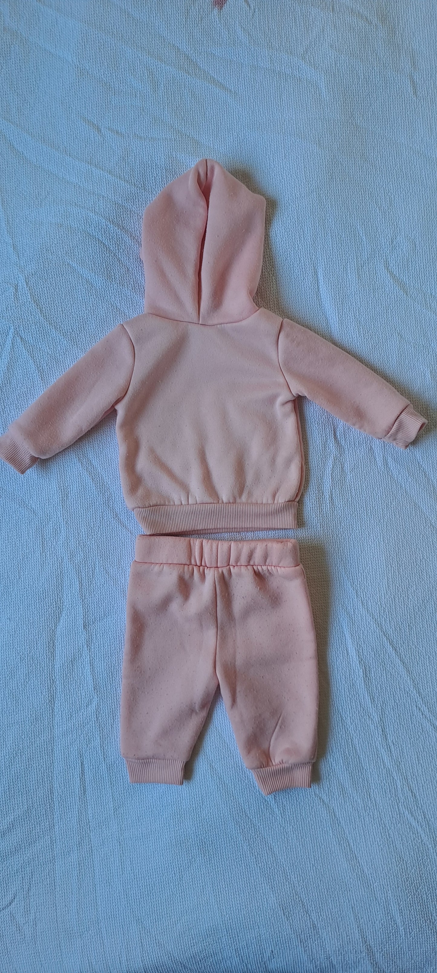 Disney Baby Winnie the Pooh Fleece Tracksuit Set Peach Pink 0-3 Months