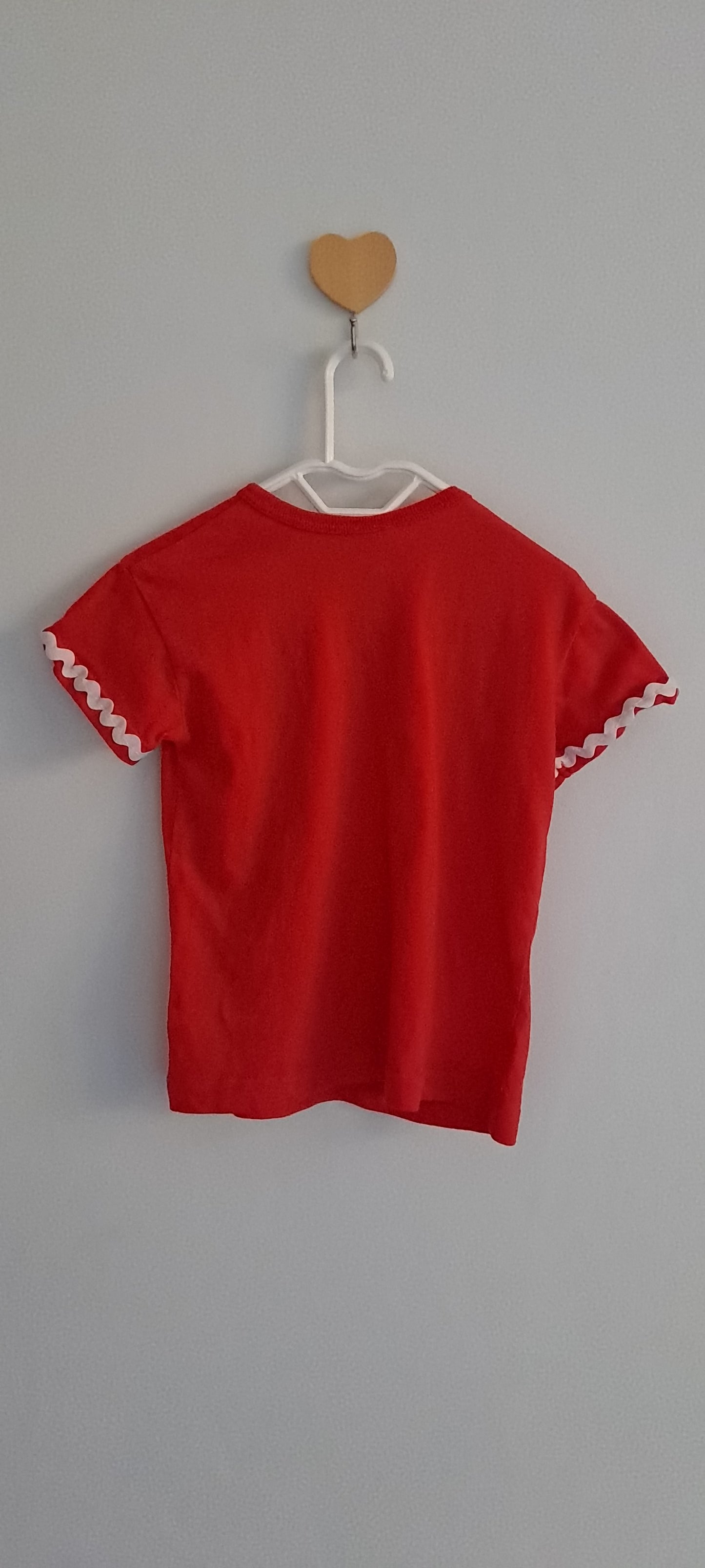 Tiny Tots Toddler Christmas Graphic T-Shirt "Santa's Cookie Tester" Red 18-24 Months