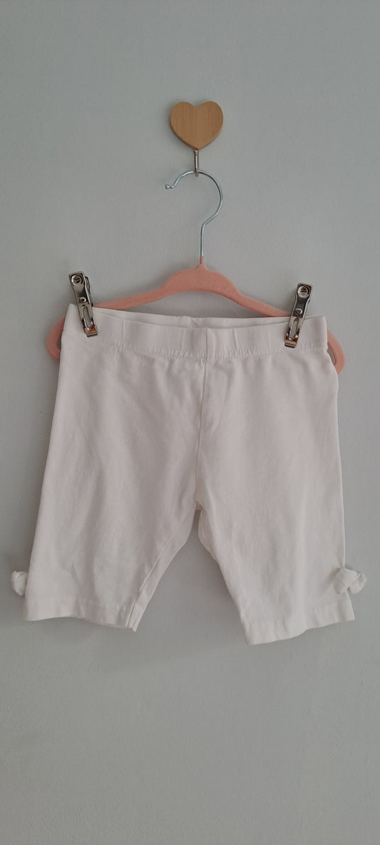 Ackermans Baby Girl Plain Capris / Three-Quarter Leggings White 18-24 Months