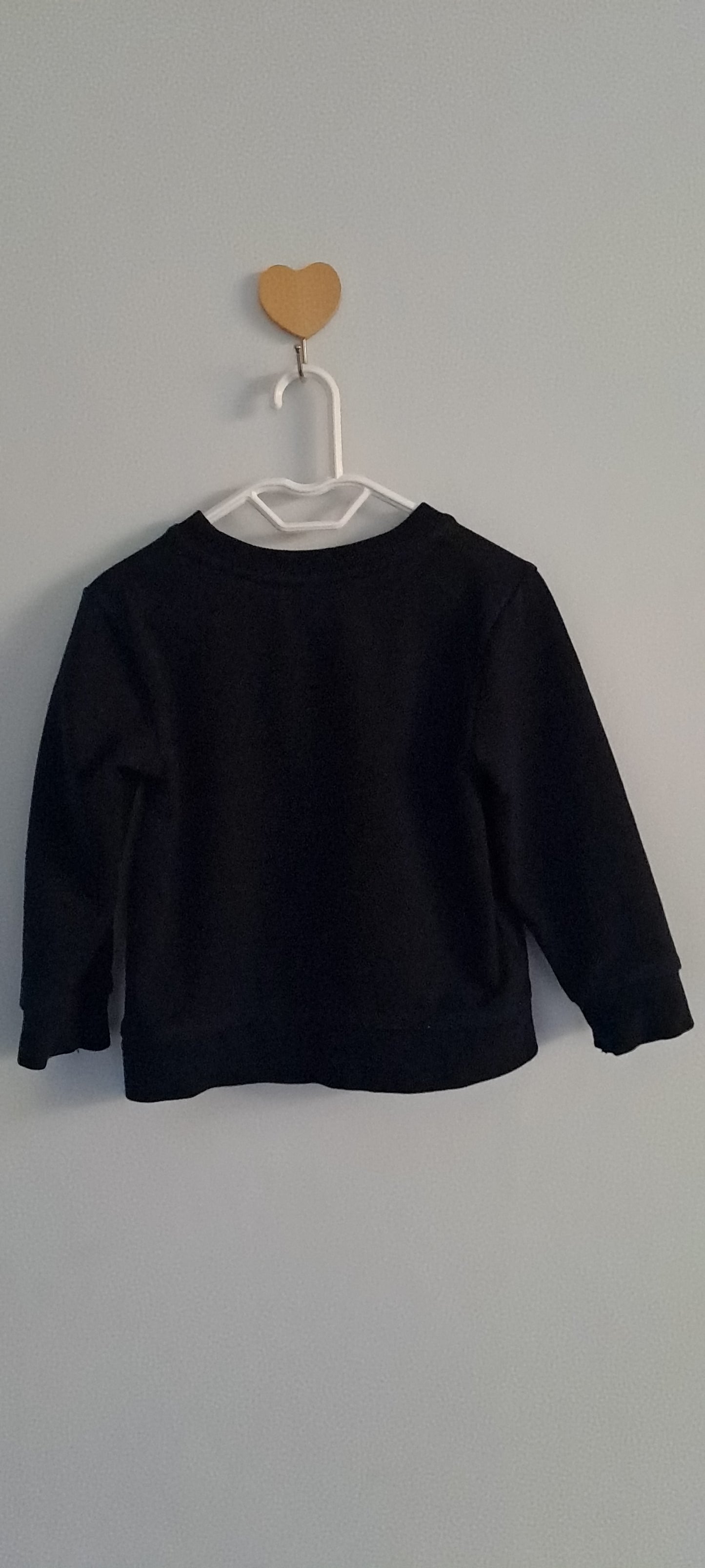 Woolworths Black Fun Day Truck Sweatshirt 12-18 Months