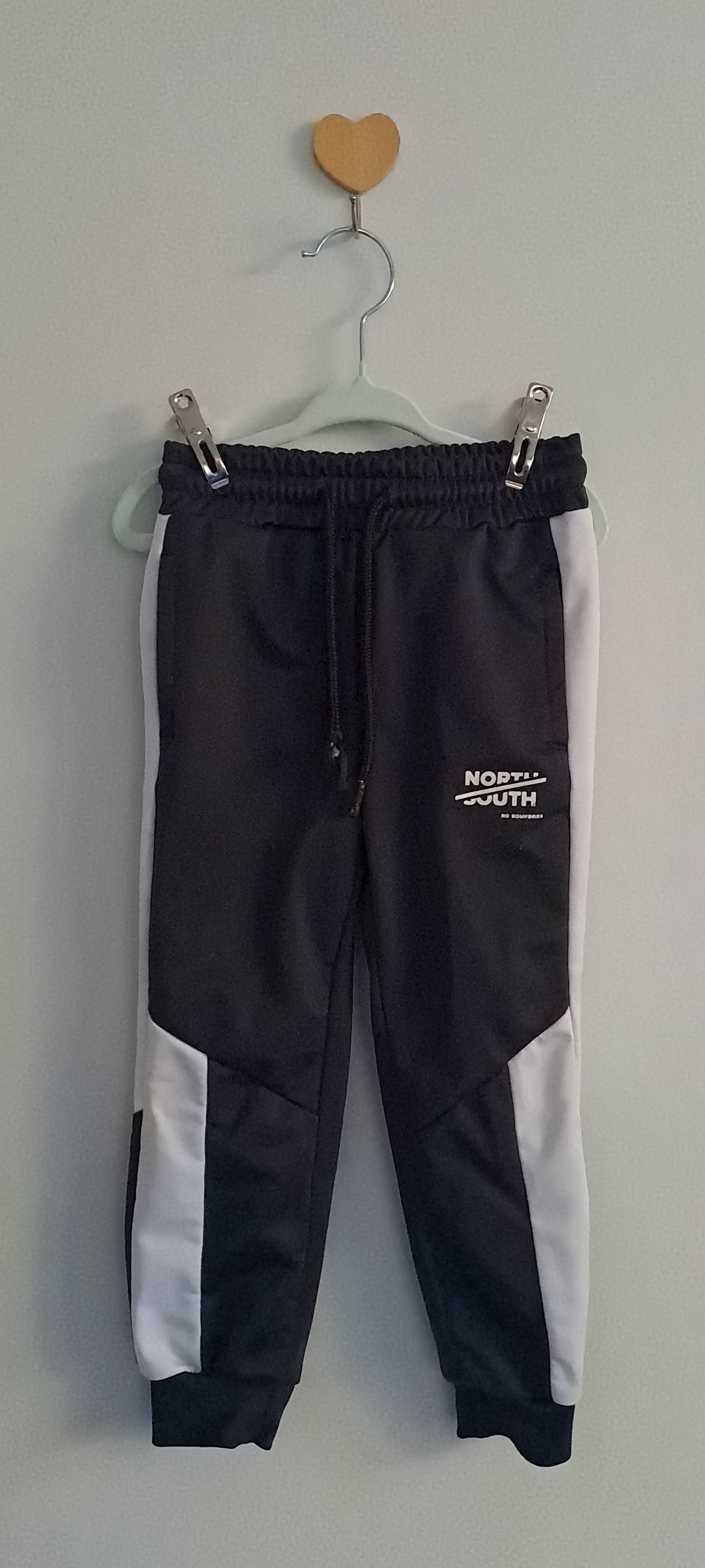 Mr Price Black & White North South Track Pants 2-3 Years