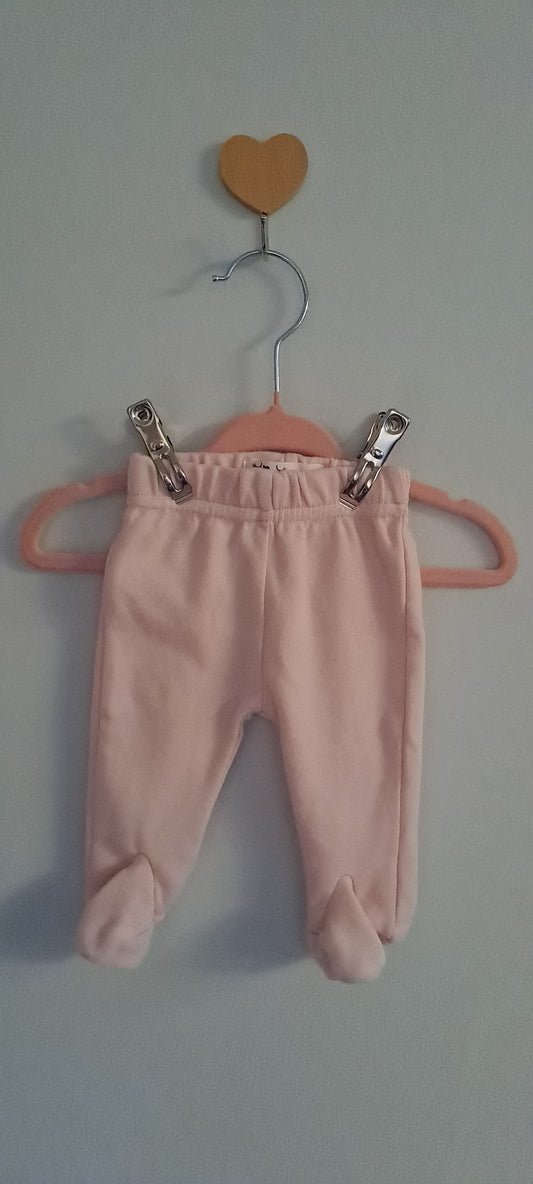 Mr Price Pastel Pink Footed Leggings Newborn