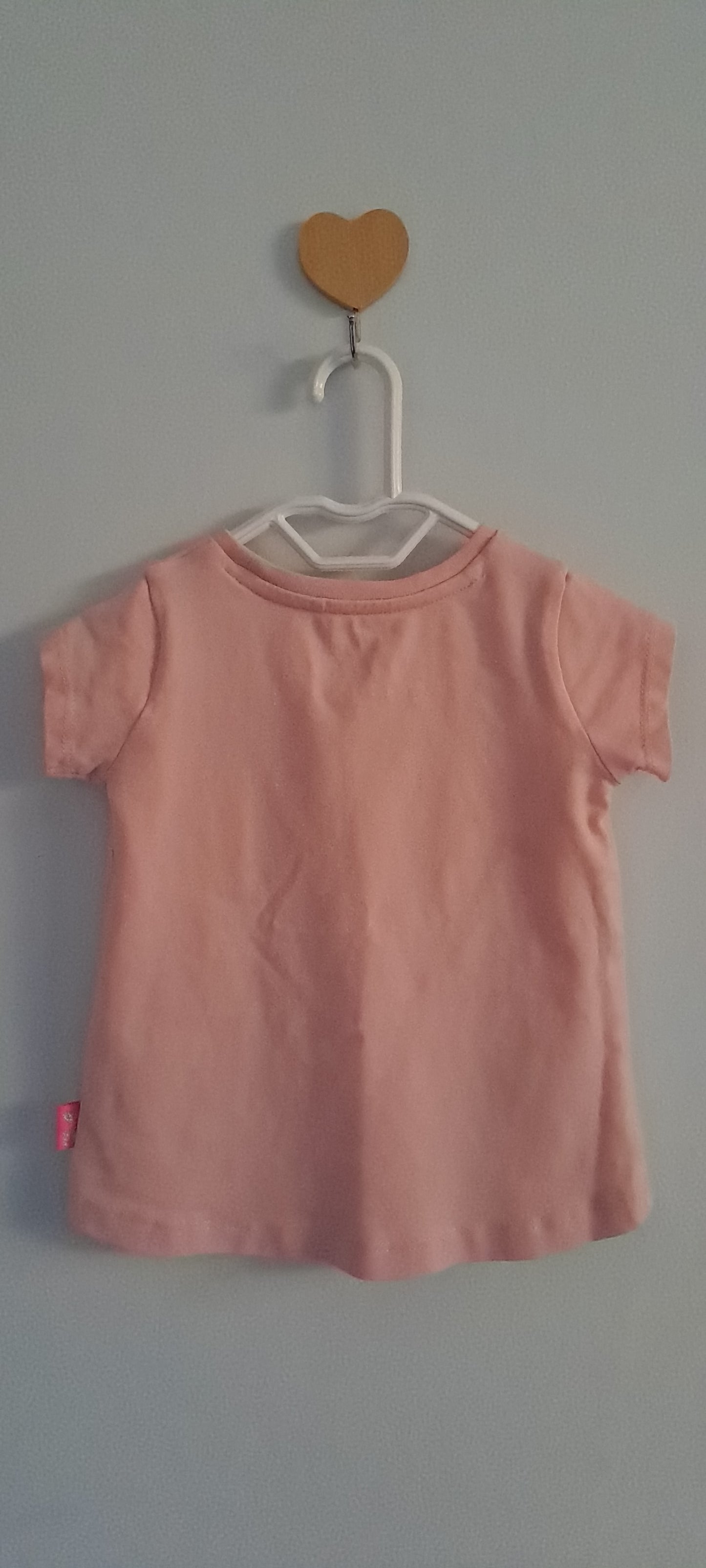 Naartjie Pink Floral T-Shirt 12-18 Months