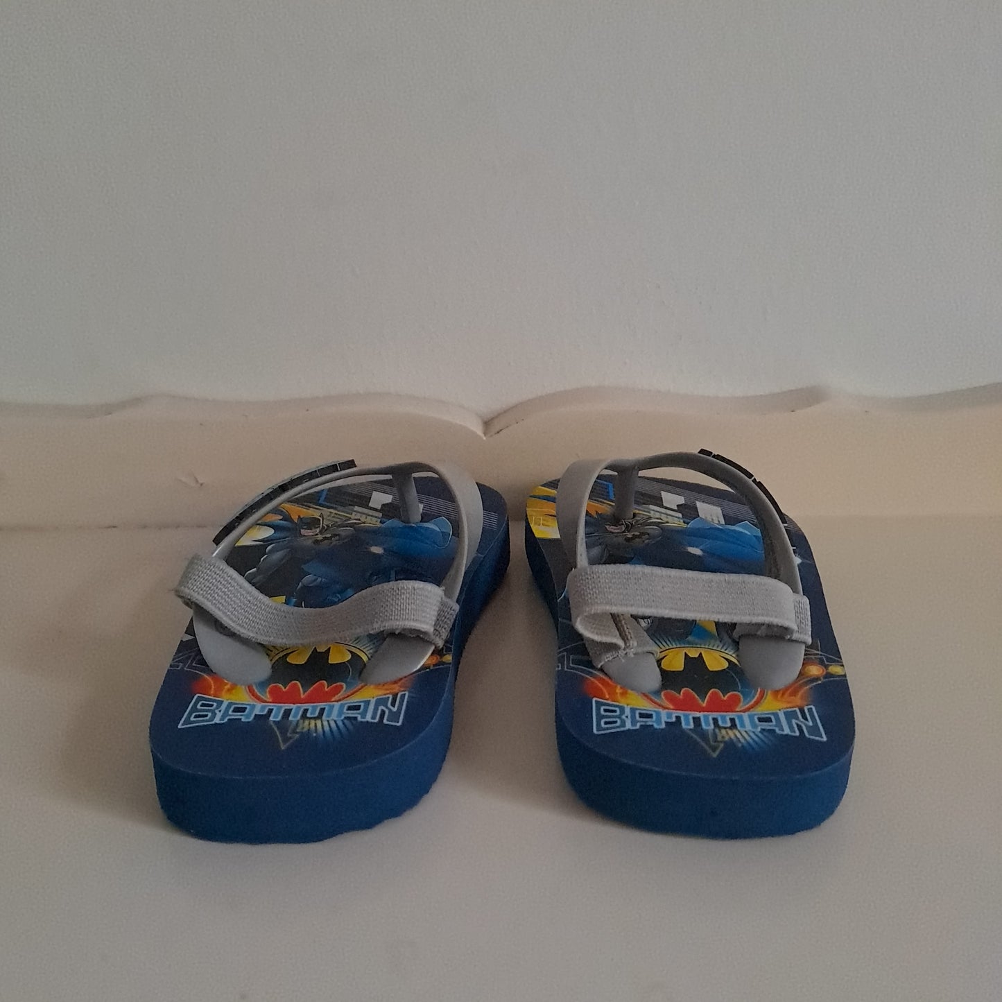 DC Comics Toddler Boys Batman Backstrap Flip Flop Sandals UK/SA 5.5