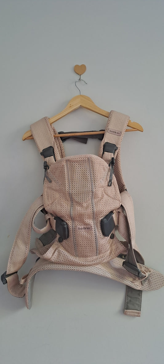 BabyBjörn Baby Carrier One Air Premium Ergonomic 3D Mesh Pearly Pink