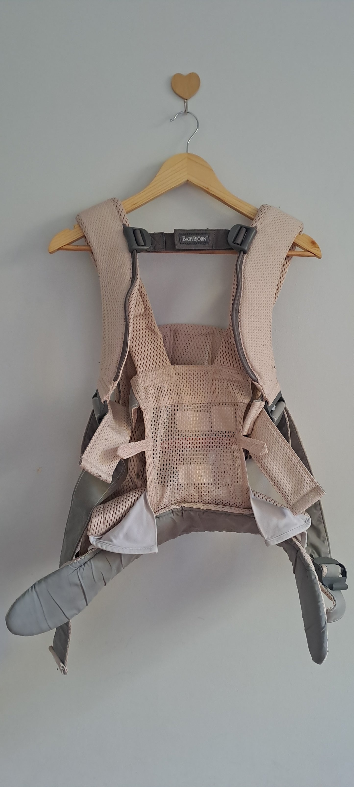 BabyBjörn Baby Carrier One Air Premium Ergonomic 3D Mesh Pearly Pink