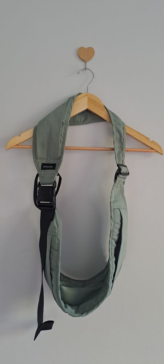 Senarah Ergonomic Lightweight Toddler Hip Carrier Sling Sage Green