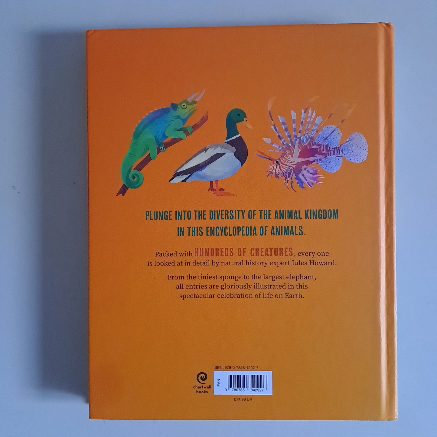 Encyclopedia of Animals: An Illustrated Guide to the Animals of the Earth – Jules Howard (Hardcover)