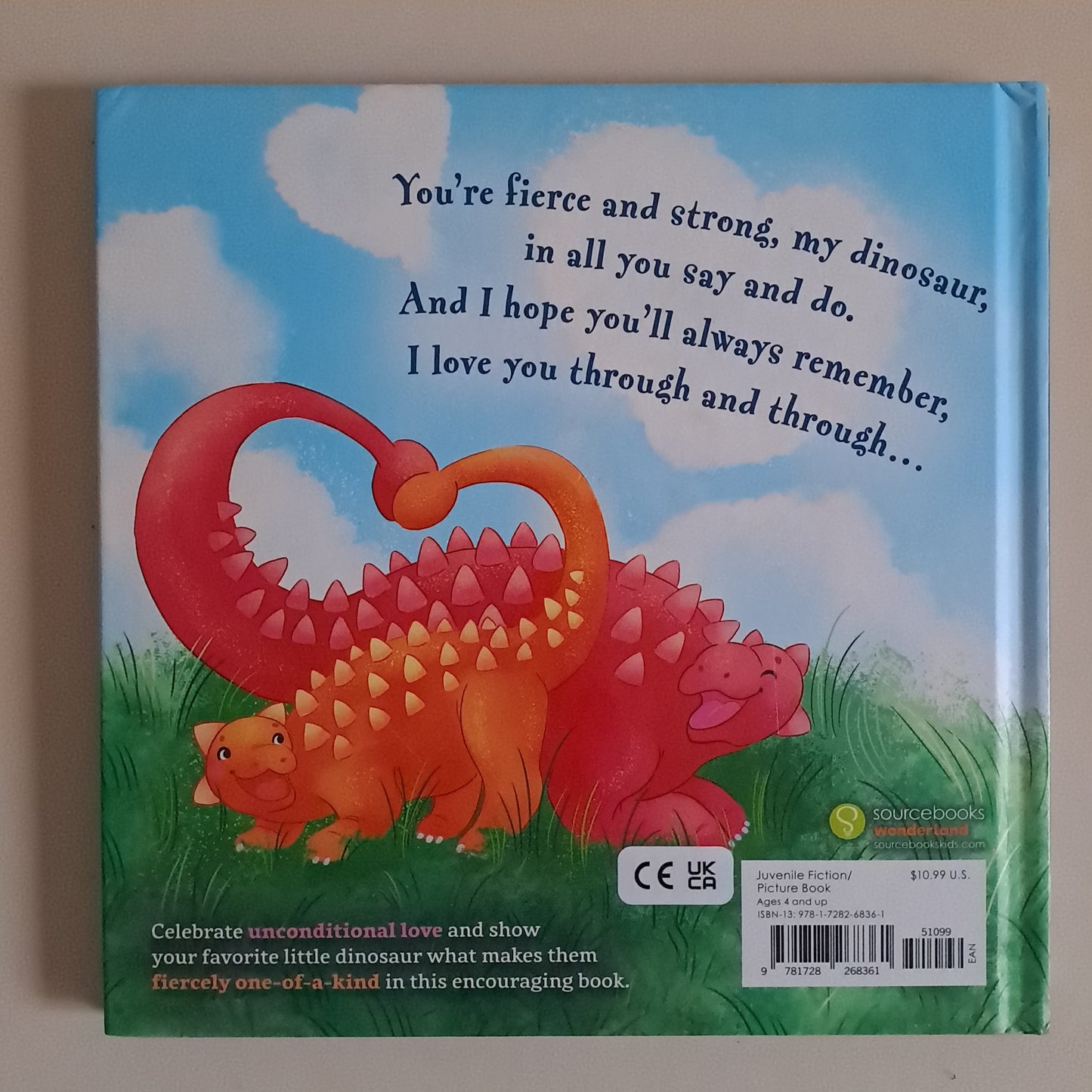 I Love You, My Little Dinosaur – Rose Rossner (Hardcover Picture Book)