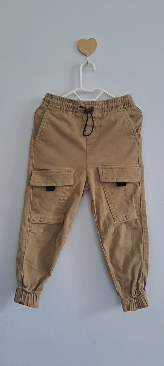 Mr Price Kids Twill Utility Cargo Jogger Pants 2-3 Years