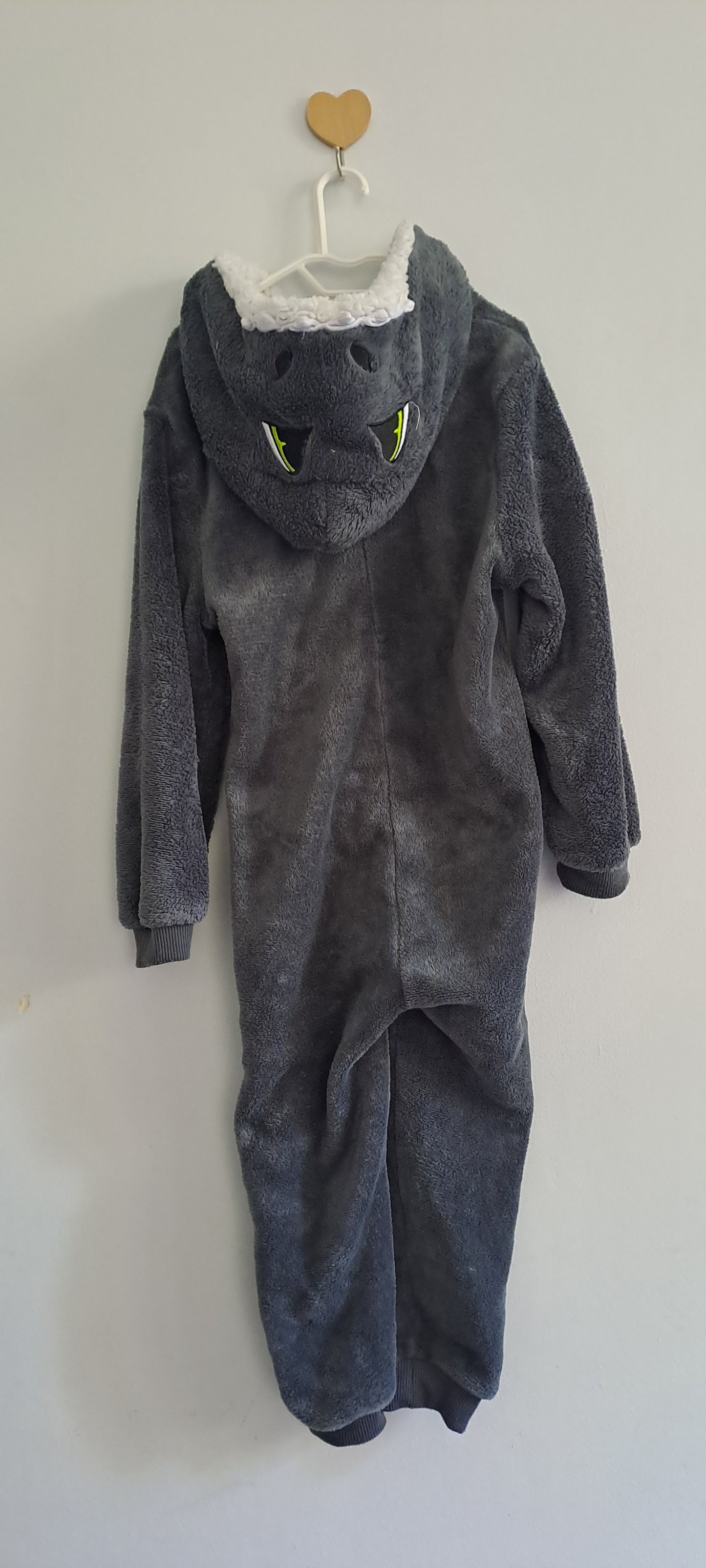 Mr Price Kids Shark Character Hooded Fleece Onesie 3-4 Years