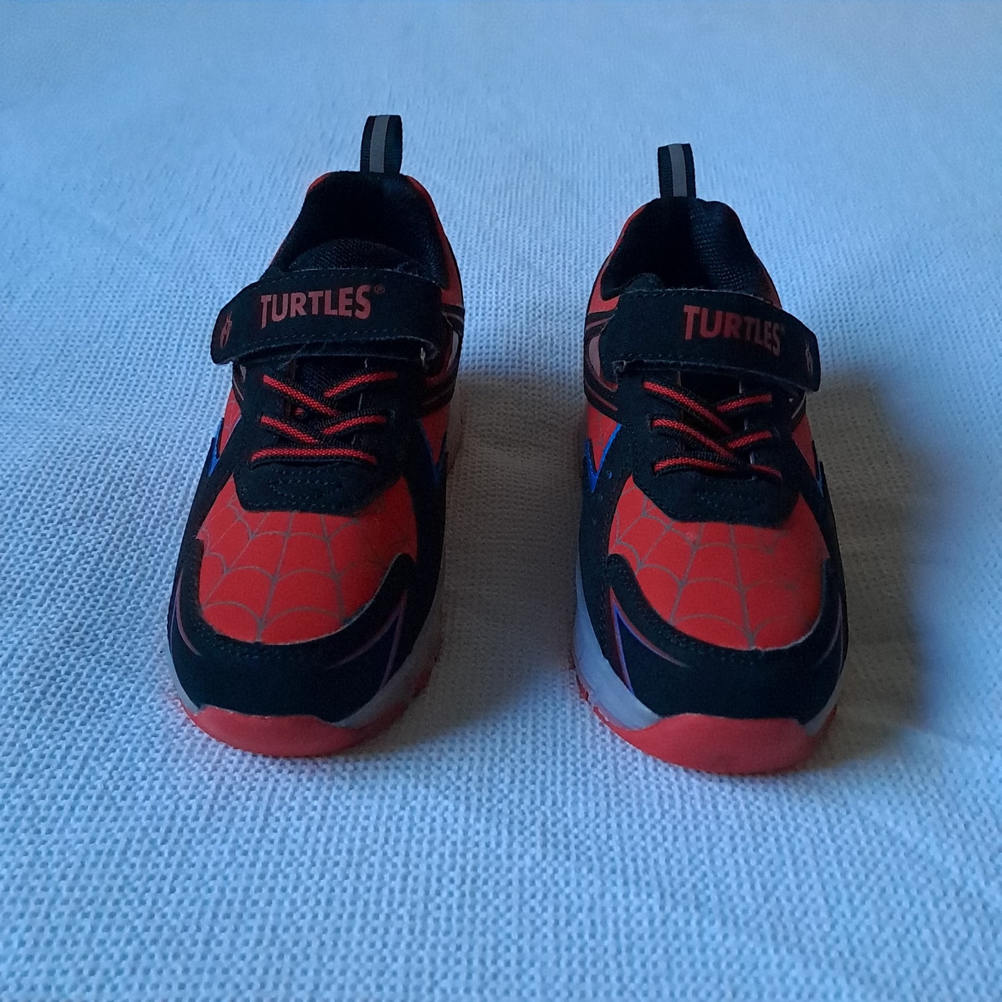 Turtles Boys Spider-Man Web Light-Up Roller Skate Wheelie Shoes UK/SA 12