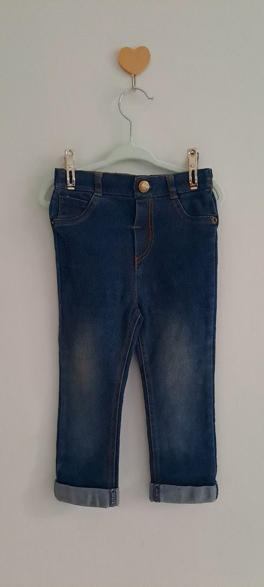 Cuddlesome Toddler Classic Medium Wash Denim Jeans 18-24 Months