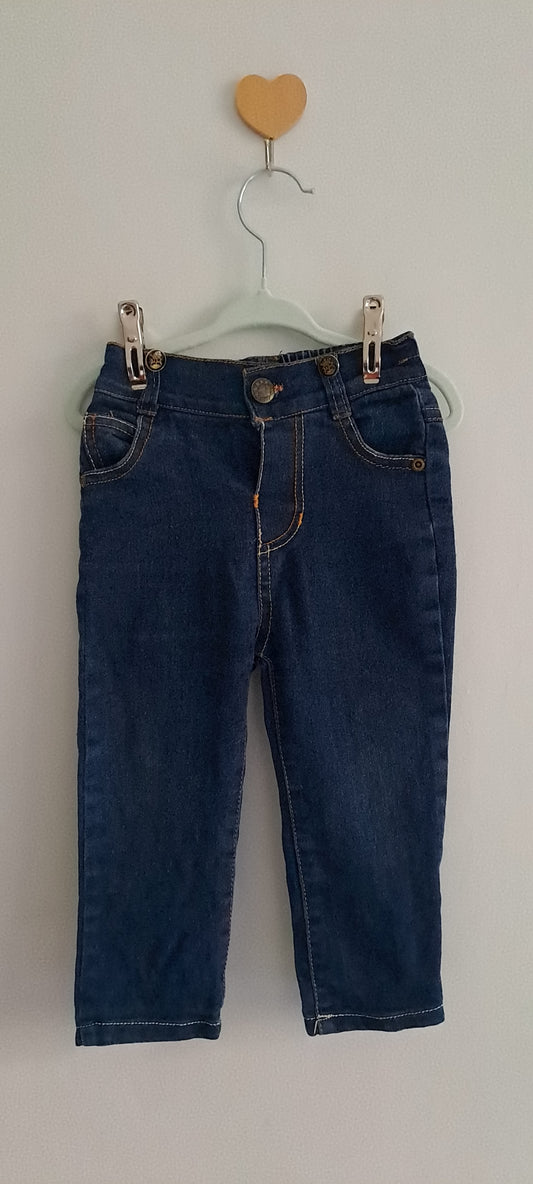 Toddler Classic Dark Indigo Slim Fit Denim Jeans 12-18 Months