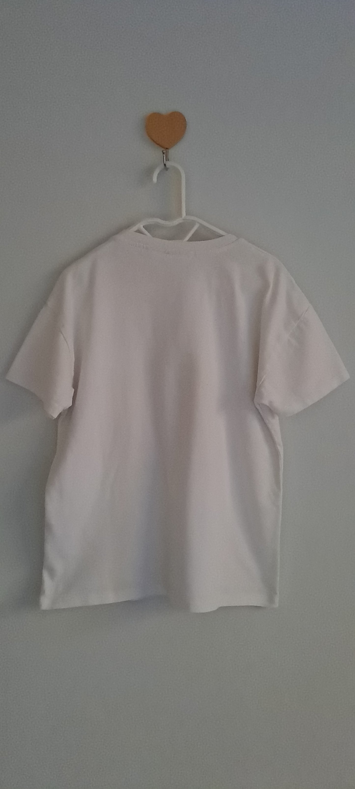 Zara Kids Girls White Custom Florida Graphic T-Shirt - The Upcycle Edit 5-6 Years