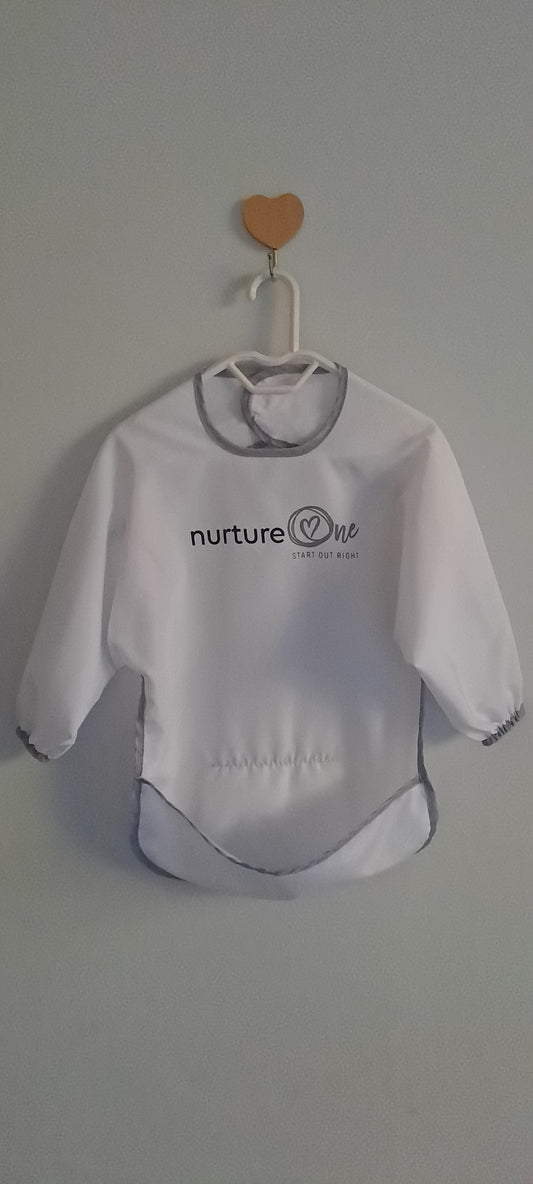 Nurture One One-Size Fuss-Free Long-Sleeve Waterproof Feeding Bib