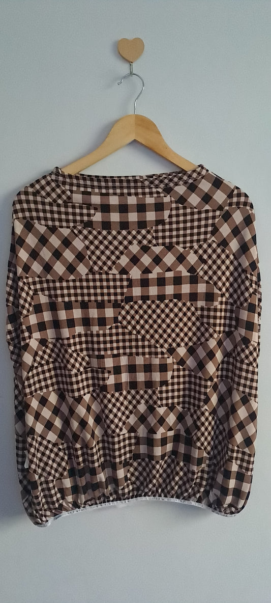 Snuggletime Gingham Check Patchwork 360° Multi-Use Nursing Cover One Size