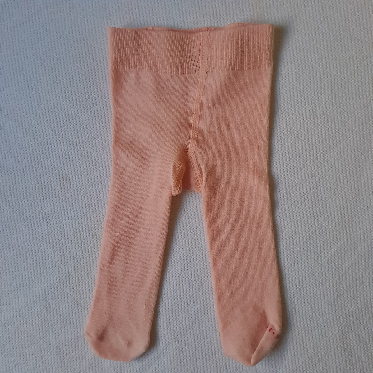 Woolworths Baby Girl Light Pink Knit Footed Cotton Tights (0-3 Months)
