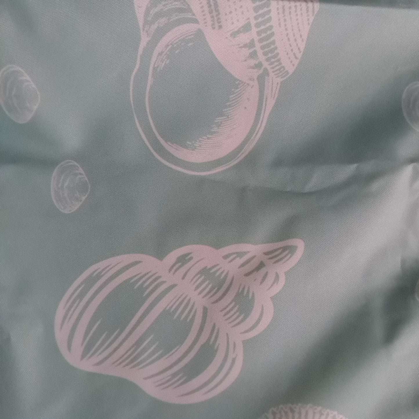 Little Ocean Mint Green Seashell Beach Pool & Travel Carrier Set